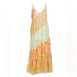 NWT Free People Luna Grace Tiered Maxi Dress, Size M